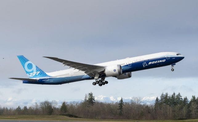 Boeing contará con cuatro B777X para realizar vuelos de prueba. Foto: Boeing Boeing contará con cuatro B777X para realizar vuelos de prueba. Foto: Boeing
