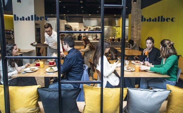 En el restaurante Baalbec se disfruta con la mejor cocina mediterrÃ¡nea. Foto Enric PÃ©rez