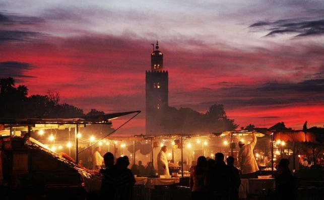 Plaza Jamaa El Fna en Marrakech. Foto Manena Munar.